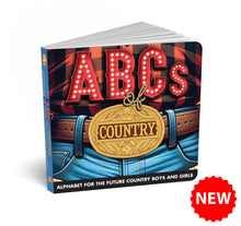 Load image into Gallery viewer, ABCs of Country - Alphabet for the future country boys and girls