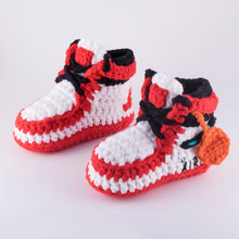 Load image into Gallery viewer, J-1 "AIR" Crochet Shoes Red