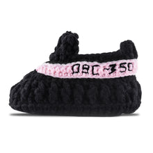 Load image into Gallery viewer, Copper Crochet Baby Shoes