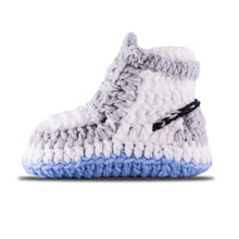 Load image into Gallery viewer, J-1 "AIR" Crochet Shoes Gray