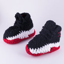 Load image into Gallery viewer, Playoffs 11 Crochet Baby Shoes

