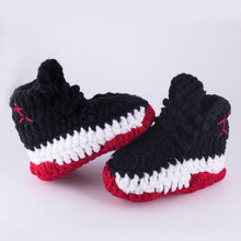 Load image into Gallery viewer, Playoffs 11 Crochet Baby Shoes