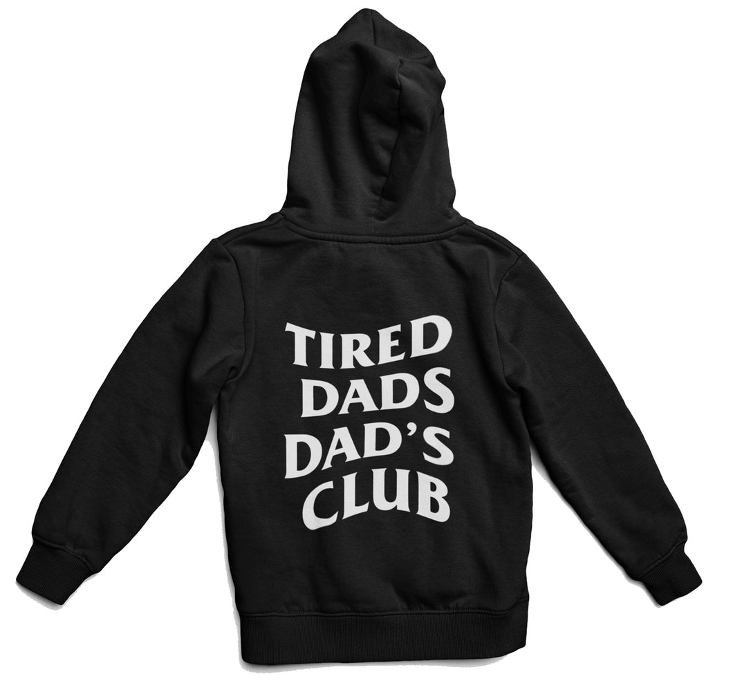 Tired  Dads Dad's Club Premium Hoodie