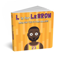 Load image into Gallery viewer, L is for Lebron - ABCs for the Future Ballers