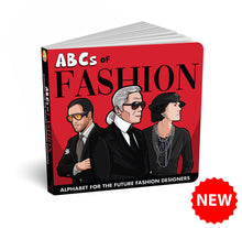 Load image into Gallery viewer, ABCs of Fashion - Alphabet for the Future Fashion Designers
