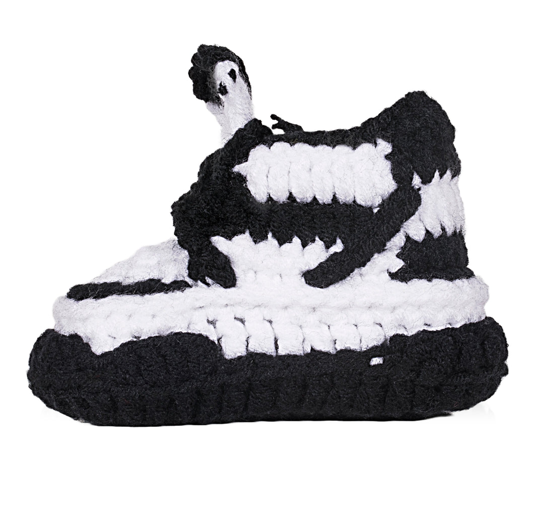 Monochrome Baby Shoes