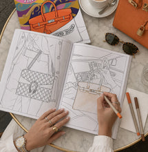 Load image into Gallery viewer, The Handbags Coloring Book: A Luxury Fashion Coloring Book for Adults &amp; Children
