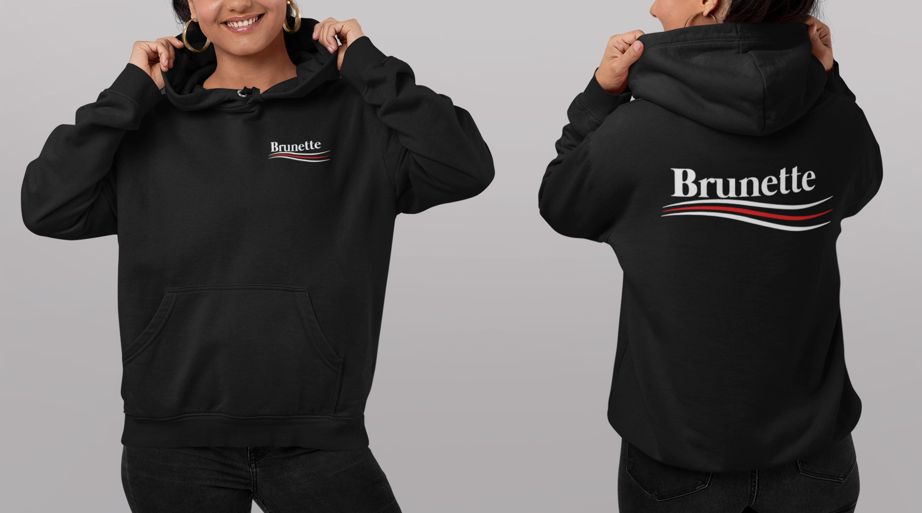 Brunette hoodie 2025